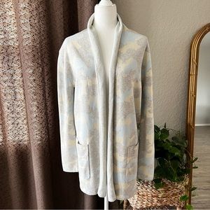 NWT Burgess The Camo Cotton Cashmere Travel Coat/Sweater